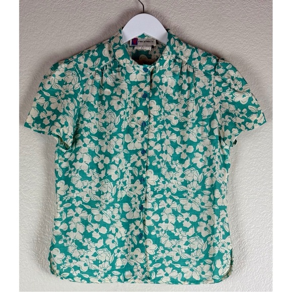 Prophecy Vintage Hawaiian Floral Print Skirt / Top Set, size XXS - Picture 9 of 16